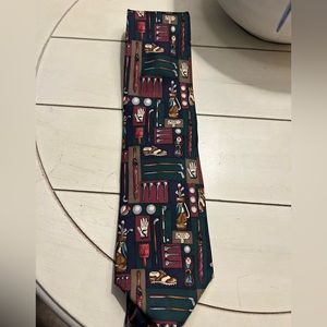 Alynn Neckwear “Golf Shop” Silk Tie